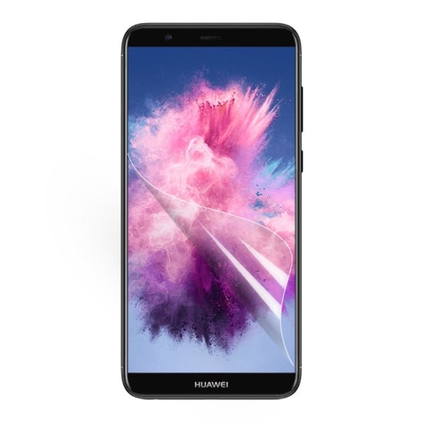 Huawei P Smart Plus beskyttelses hinne til skjerm av plastikk 3pakk - gjennomsiktig