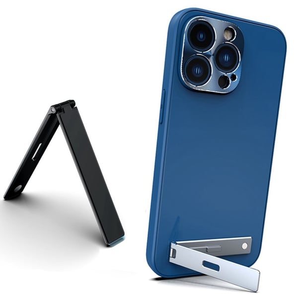 Universell mini magnetisk telefonholder i aluminium - Svart Universell mini magnetisk telefonholder i aluminium - Svart