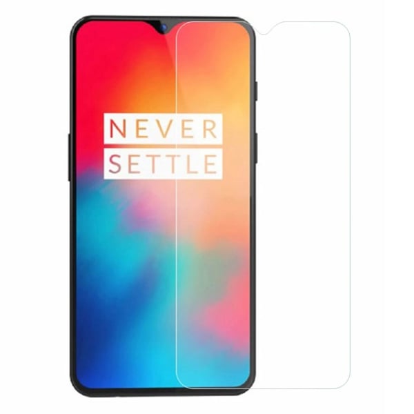 OnePlus 6T beskyttelses hinne til skjerm av herdet glass - gjennomsiktig