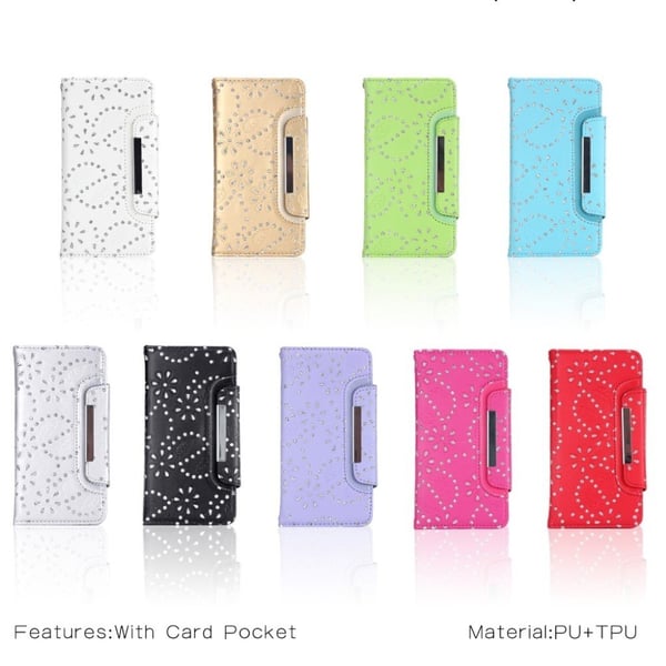 Glitter iPhone Xs Max cover - Sort