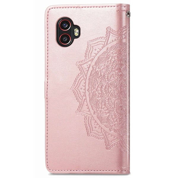 Mandala Samsung Galaxy Xcover 2 Pro / Xcover 6 Pro Flippetui - Rose Gull