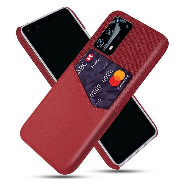 Bofink Huawei P40 Card cover - Rød