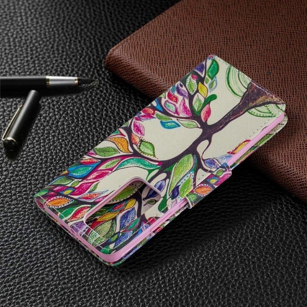 Wonderland Huawei P40 Pro etui - Farvet Træ