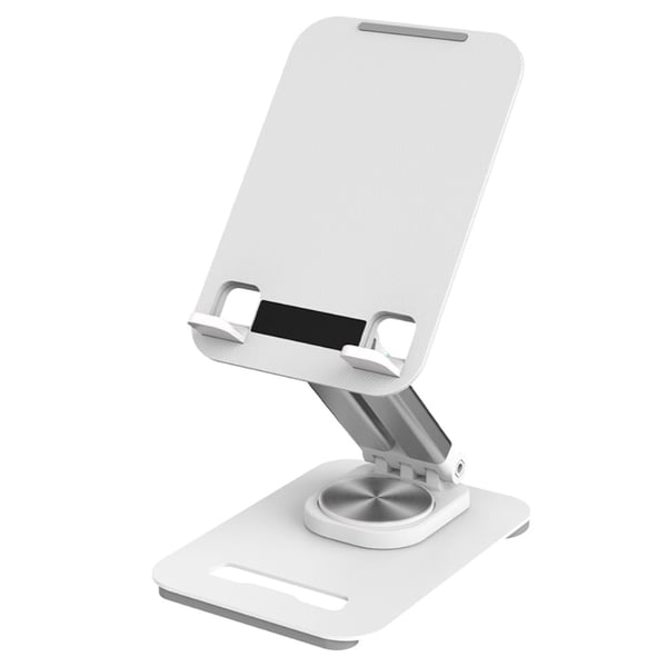 Universal 360 graders telefonholder til skrivebordet - Hvid