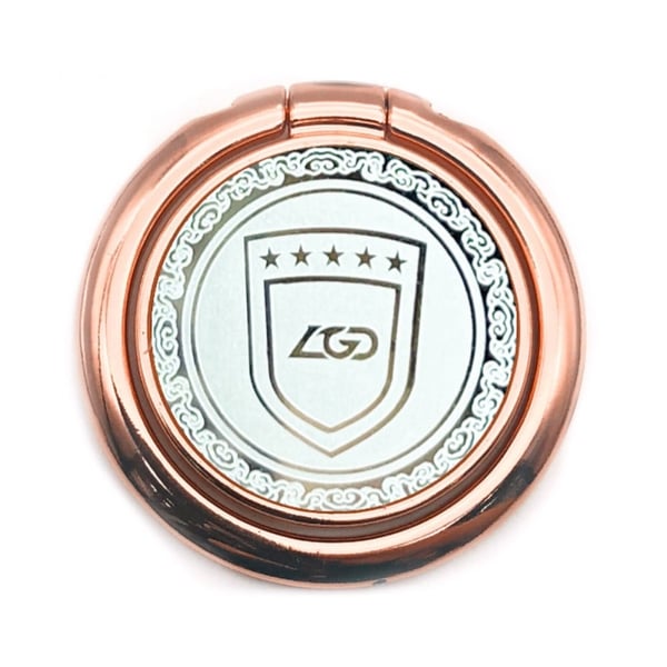 Universellt ringställ i legering med sköldmönster - Roséguld