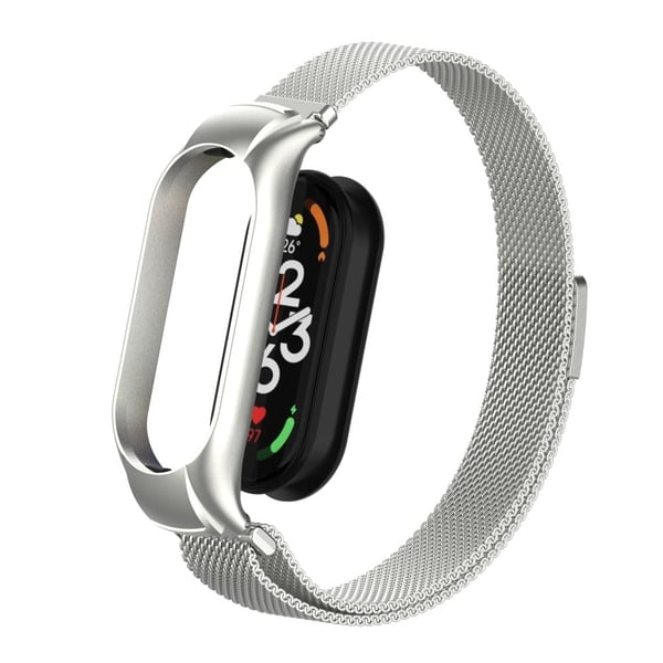 Xiaomi Mi Band 7 milanesiskt klockarmband - Silver