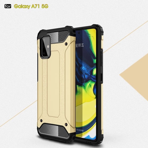 Armor Guard deksel - Samsung Galaxy A71 5G - Gold