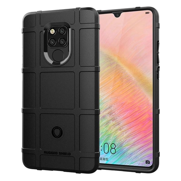Rugged Shield kuoret - Huawei Mate 20 X - Musta
