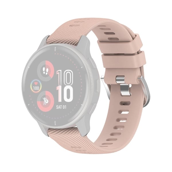 Garmin Forerunner 255 / 255 Music / Venu 2 silikone urrem - Lyserød