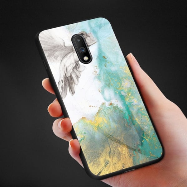 Fantasy Marble OnePlus 7 kuoret - Lentävä kyyhkynen