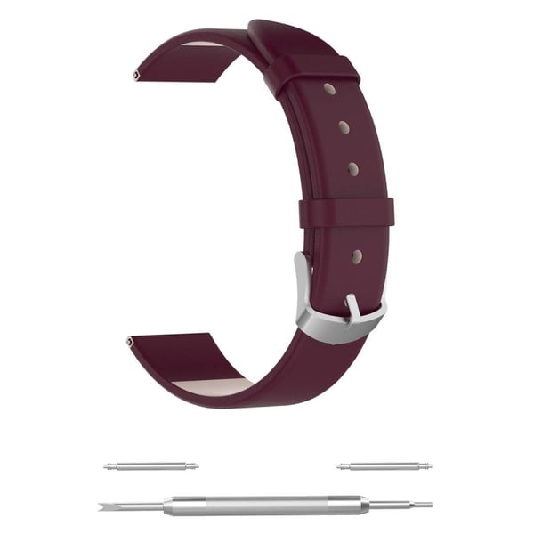 Samsung Galaxy Watch Active holdbart skinn klokkereim - Purple