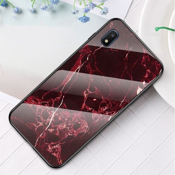 Fantasy Marble Samsung Galaxy A10e deksel - Rød
