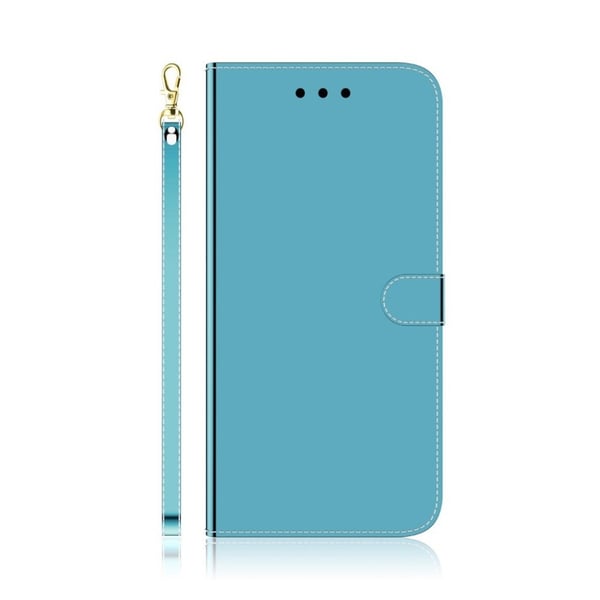 Mirror Samsung Galaxy A10s flip etui - Blå