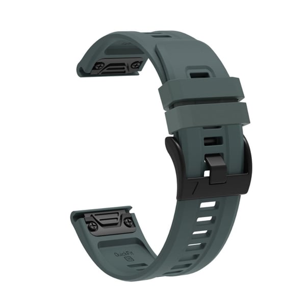 Garmin Fenix 7X klokkerem i silikon - Rock Cyan