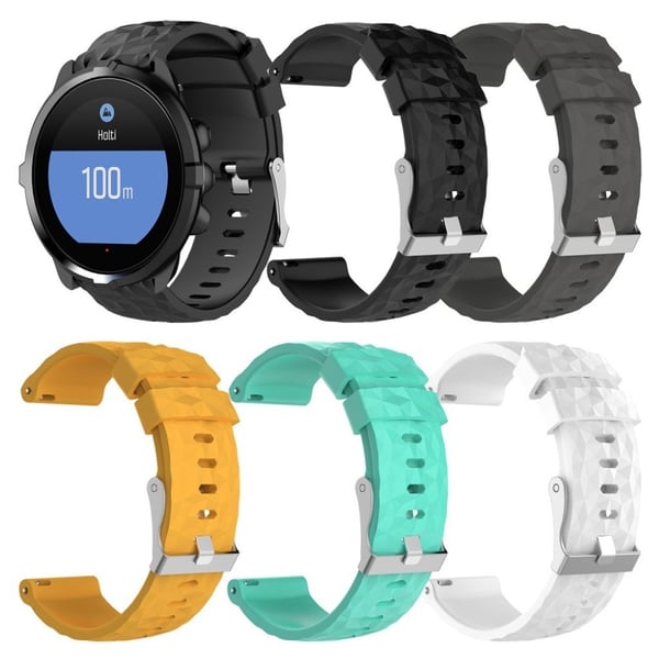 Suunto Spartan Sport erstatnings urrem i silikone - Sort