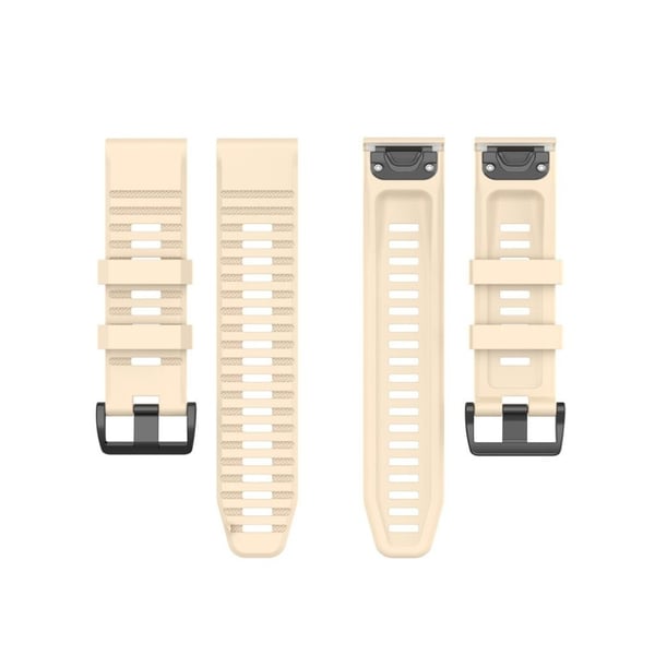 Garmin Fenix 6X hållbar klockarmband - Beige