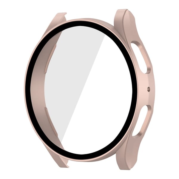 HAT PRINCE Samsung Galaxy Watch 5 (44 mm) deksel med skjermbeskytter i herdet glass - Rosa HAT PRINCE Samsung Galaxy Watch 5 (44 mm) deksel med skjermbeskytter i herdet glass - Rosa