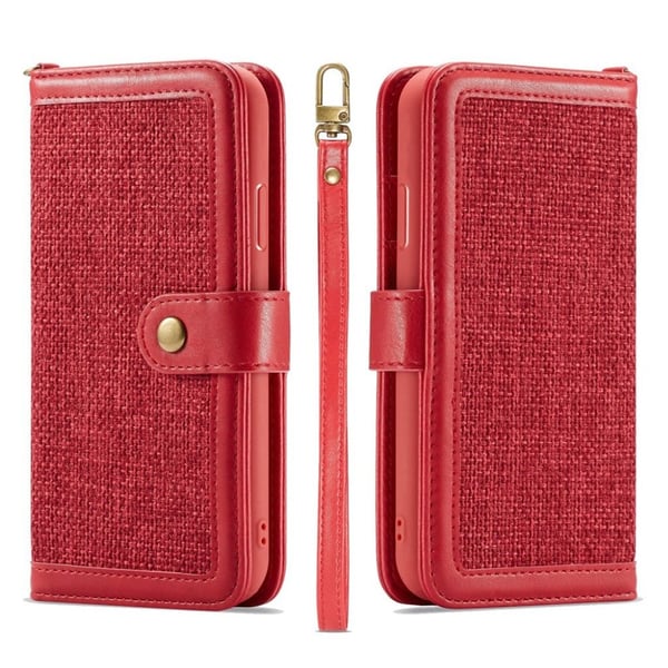 iPhone Xs Max beskyttende cover af hybridmateriale - Rød