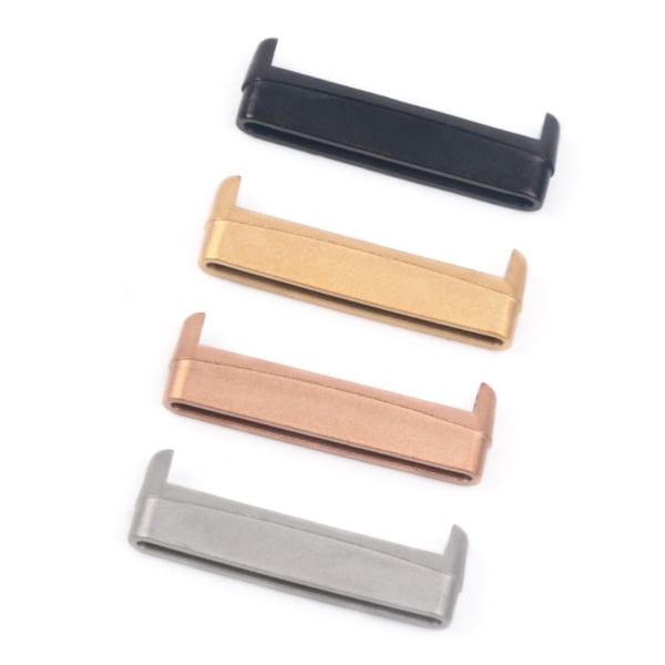 1 par Fitbit Sense 2 / Versa 4 klokkeremkontakt - Svart