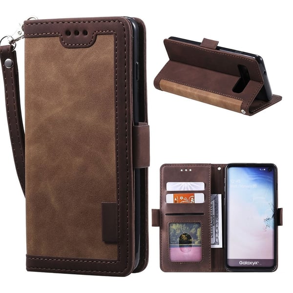 Surburbian Samsung Galaxy S10 Plus veske - Brun