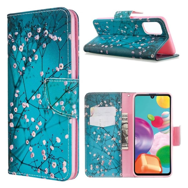 Wonderland Samsung Galaxy A41 veske - Tre med blomster