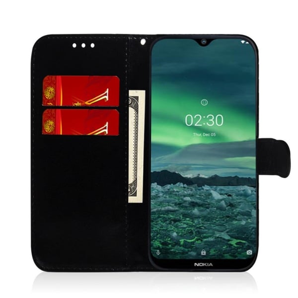 Mirror Nokia 2.3 flip etui - Sølv