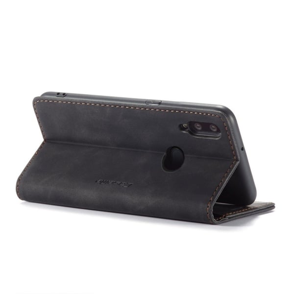 CaseMe vintage Samsung Galaxy A10s fodral - Svart