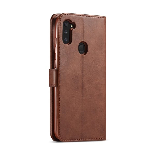 LC.IMEEKE Samsung Galaxy A11 / M11 Flip Etui - Kaffe