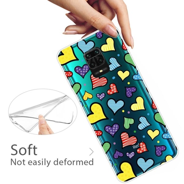 Deco Xiaomi Redmi Note 9 Pro / Note 9S / 9 Pro Max Cover - Hjerte