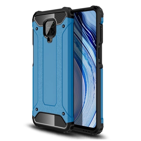 Armour Guard Cover - Xiaomi Redmi Note 9 Pro Max - Babyblå