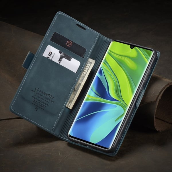 CaseMe Xiaomi Mi CC9 Pro / Mi Note 10 Pro / Note 10 Vintage Etui - Grønn
