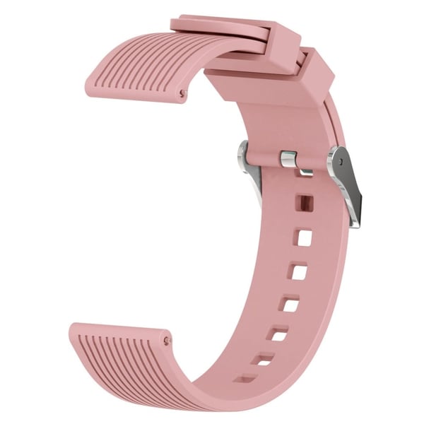 Samsung Galaxy Watch 5 (44mm) / (40mm) / Pro line mønster silikonklokkerem - Rosa