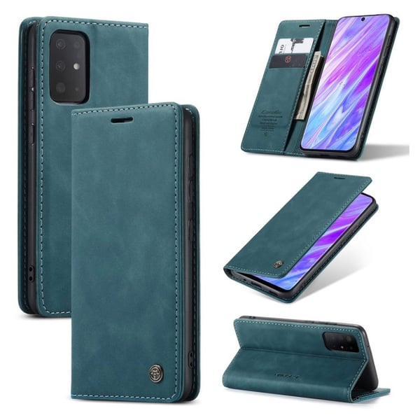 CaseMe Samsung Galaxy S20 Vintage Etui - Grønn
