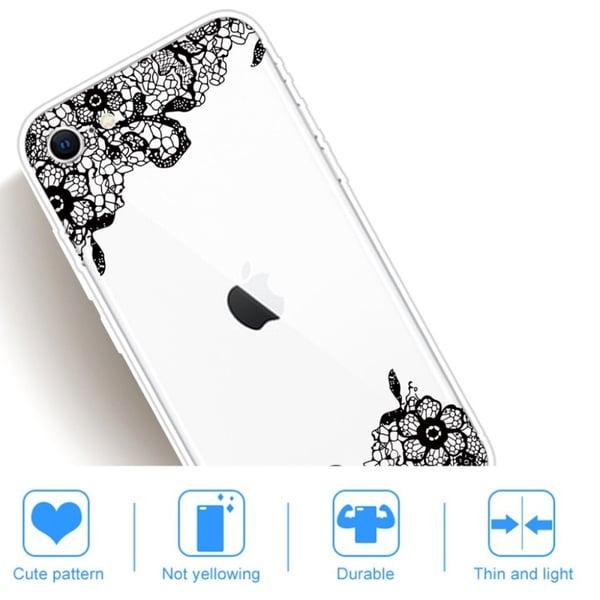 Deco iPhone SE 2020 kuoret - Pitsi Unisieppari