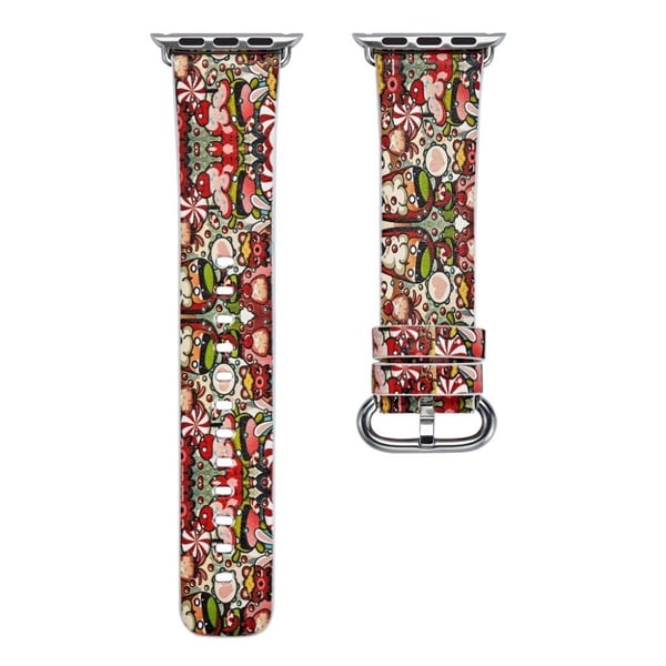 Apple Watch Series 4 40mm klokkereim med blomster mønster - stil L