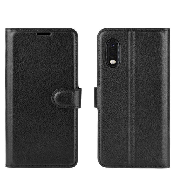 Classic Samsung Galaxy Xcover Pro flip etui - Svart