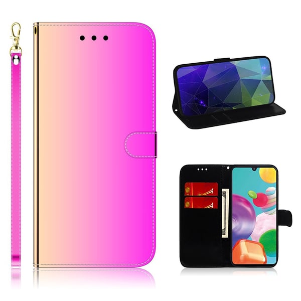 Mirror Samsung Galaxy A41 fodral - Rosa Mirror Samsung Galaxy A41 fodral - Rosa