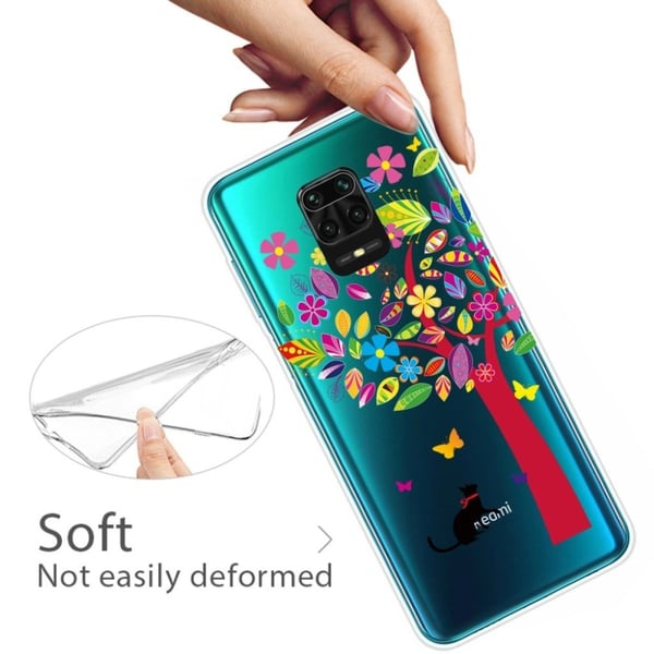 Deco Xiaomi Redmi Note 9 Pro / Note 9S / 9 Pro Max Cover - Farverigt Træ