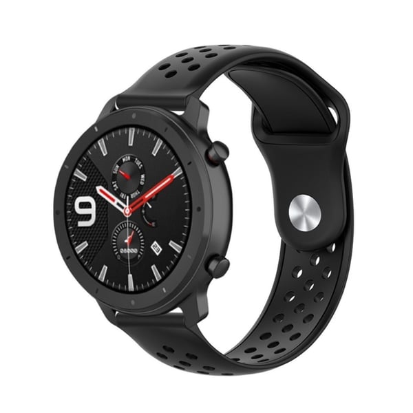 Amazfit GTR 42mm / GTS silikone Urrem - Sort