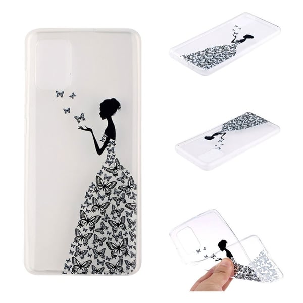 Deco Huawei P40 Cover - Sommerfuglepige Deco Huawei P40 Cover - Sommerfuglepige