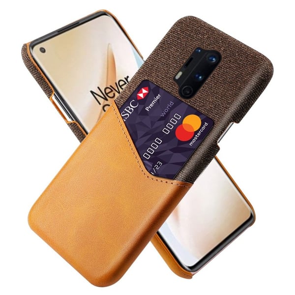 Bofink OnePlus 8 Pro-kort deksel - Brun