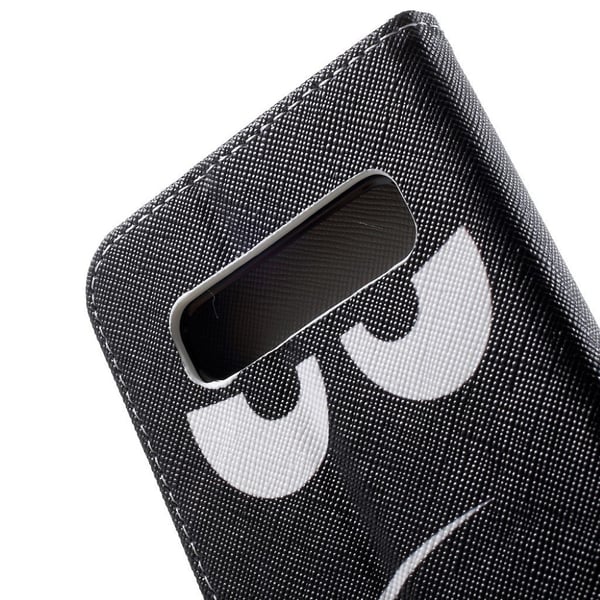 Samsung Galaxy s10 Krysstekstur Skinnetui - Do Not Touch My Phone