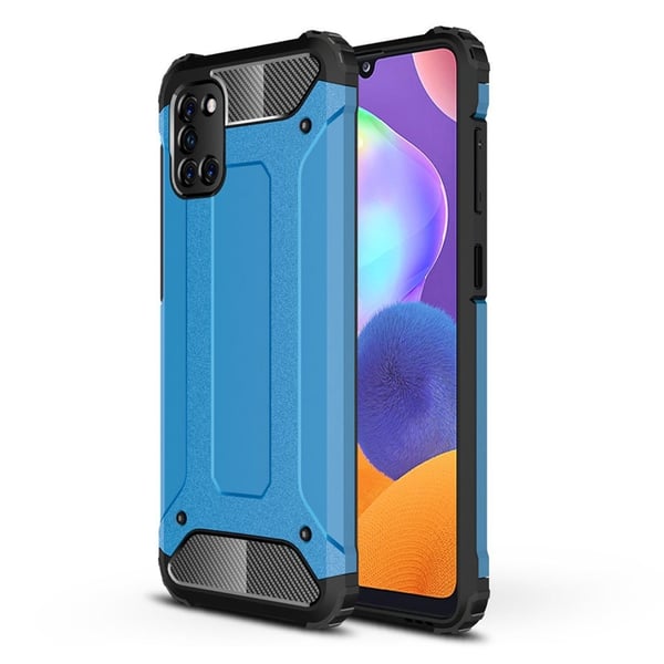 Armour Guard Cover - Samsung Galaxy A31 - Babyblå