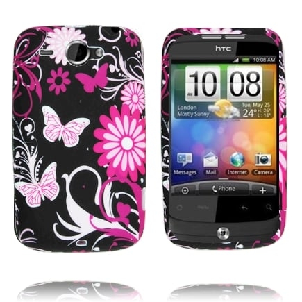 Symphony (Pink Sommerfugle) HTC Wildfire G8 Cover Symphony (Pink Sommerfugle) HTC Wildfire G8 Cover