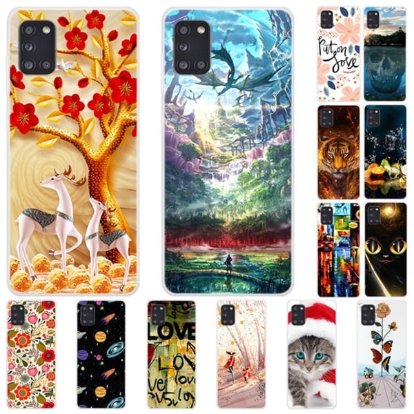 Deco Samsung Galaxy A31 skal - Katt