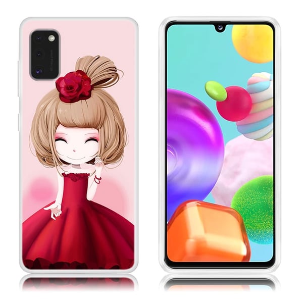 Deco Samsung Galaxy A41 skal - Vacker Flicka Deco Samsung Galaxy A41 skal - Vacker Flicka