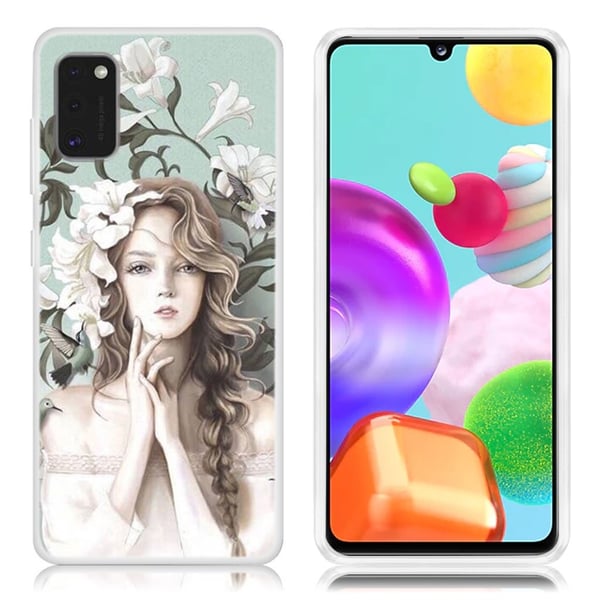 Deco Samsung Galaxy A41 skal - Vacker Flicka Deco Samsung Galaxy A41 skal - Vacker Flicka