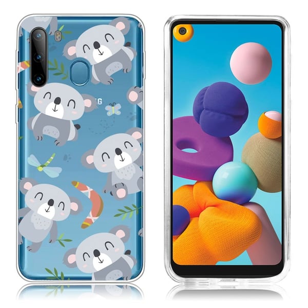 Deco Samsung Galaxy A21 kuoret - Koala