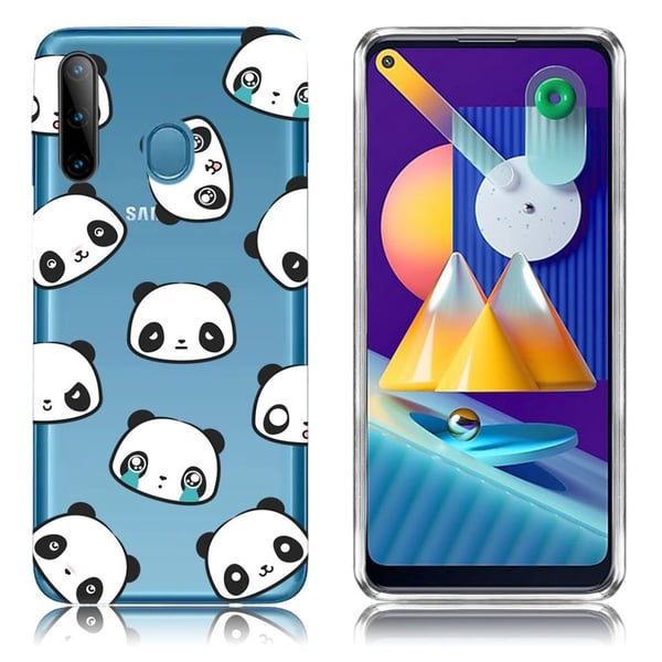 Deco Samsung Galaxy A11 / M11 Cover - Panda hoveder