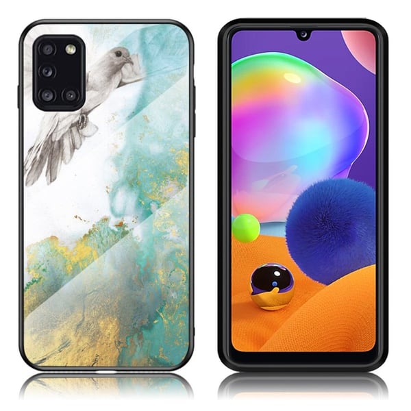 Fantasy Marmor Samsung Galaxy A31 skal - Flygande Duva Fantasy Marmor Samsung Galaxy A31 skal - Flygande Duva